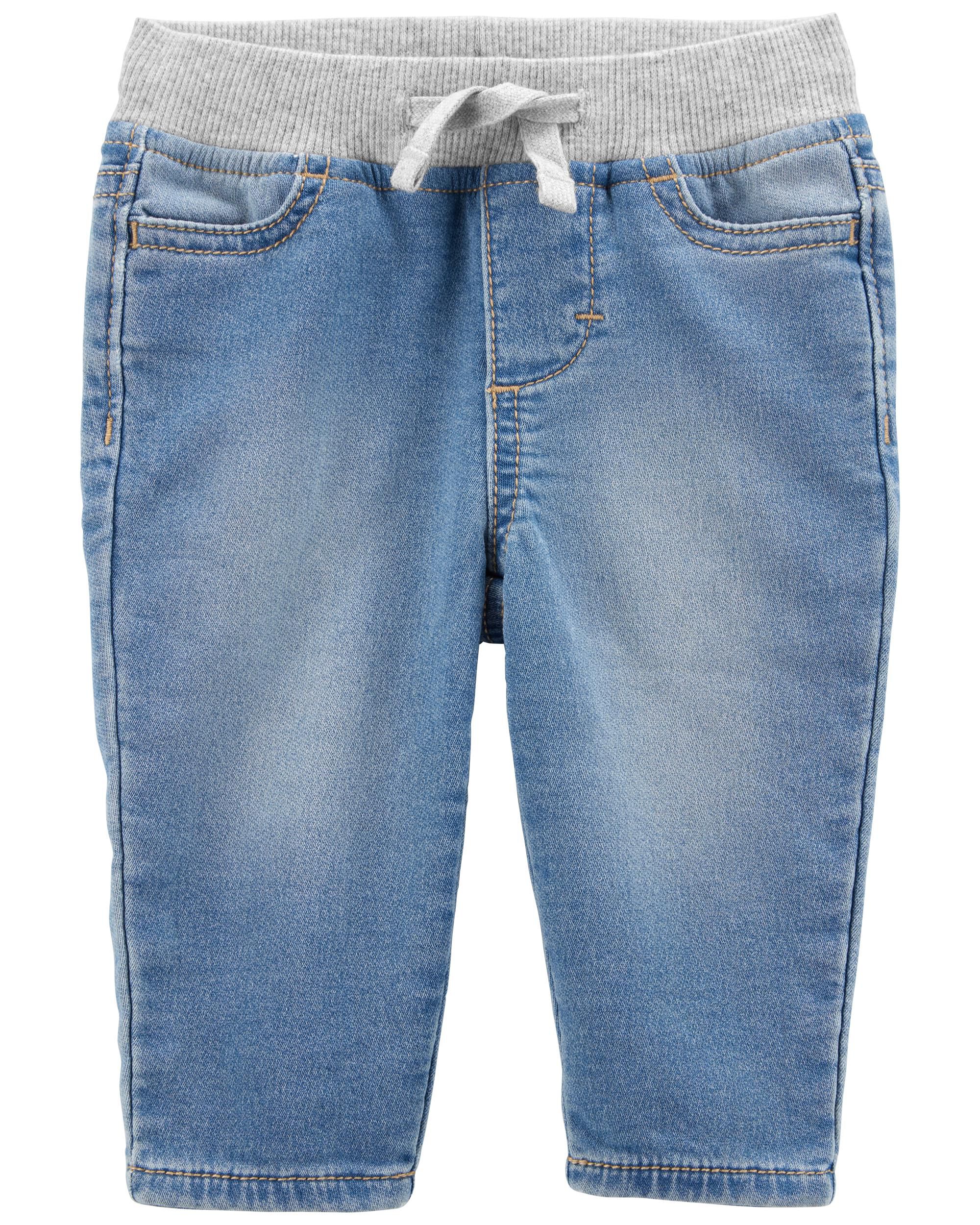 MINYMO Baby Boys Sweat Denim Pants Jeans 