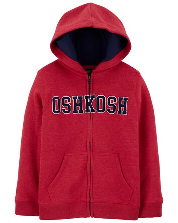 OshKosh B/'Gosh Boys/' Full Zip Logo Hoodie