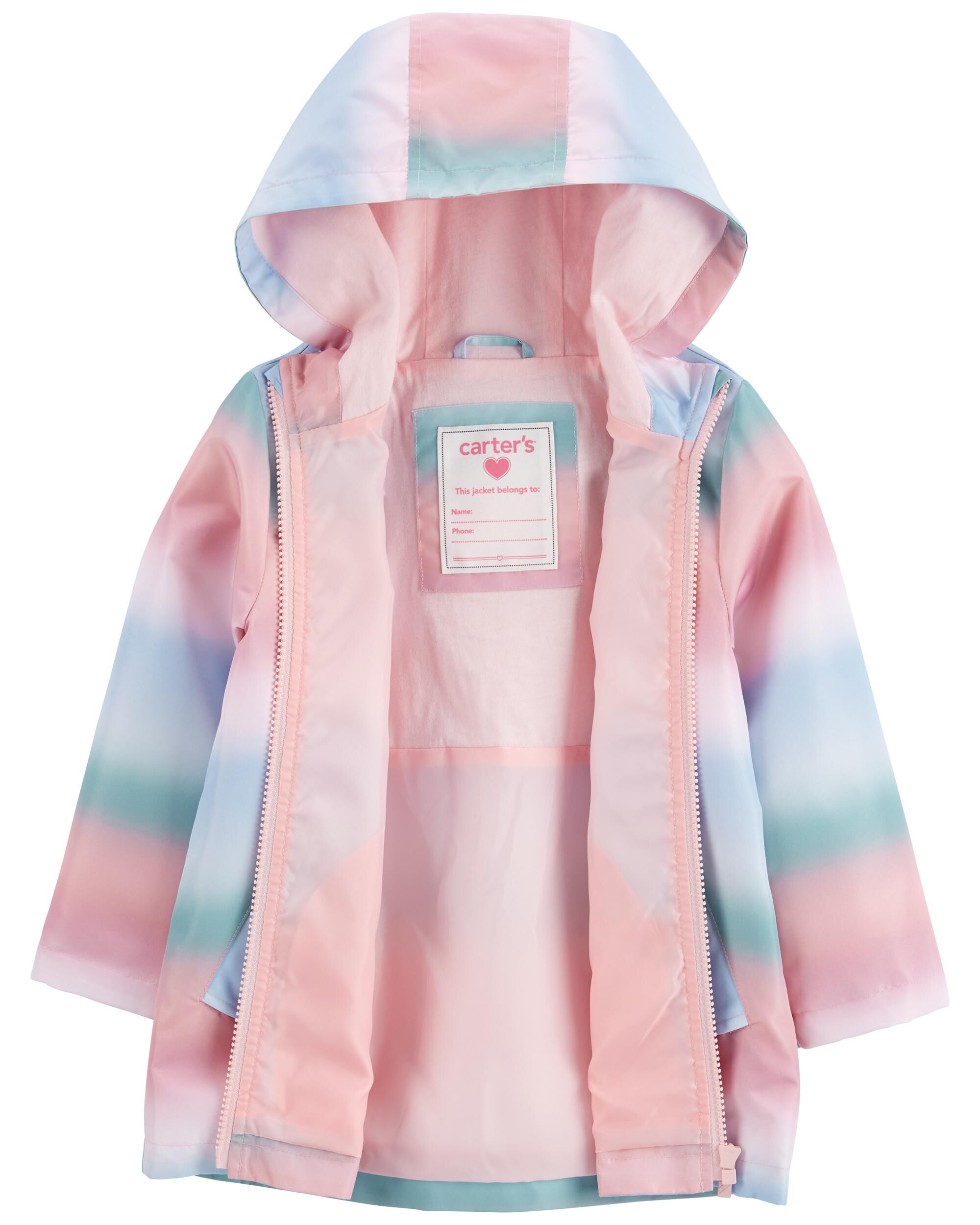 NWT Toddler Girl Puffer Coat Jacket Oshkosh Carter's Frozen Pink Platinum 2T 3T 
