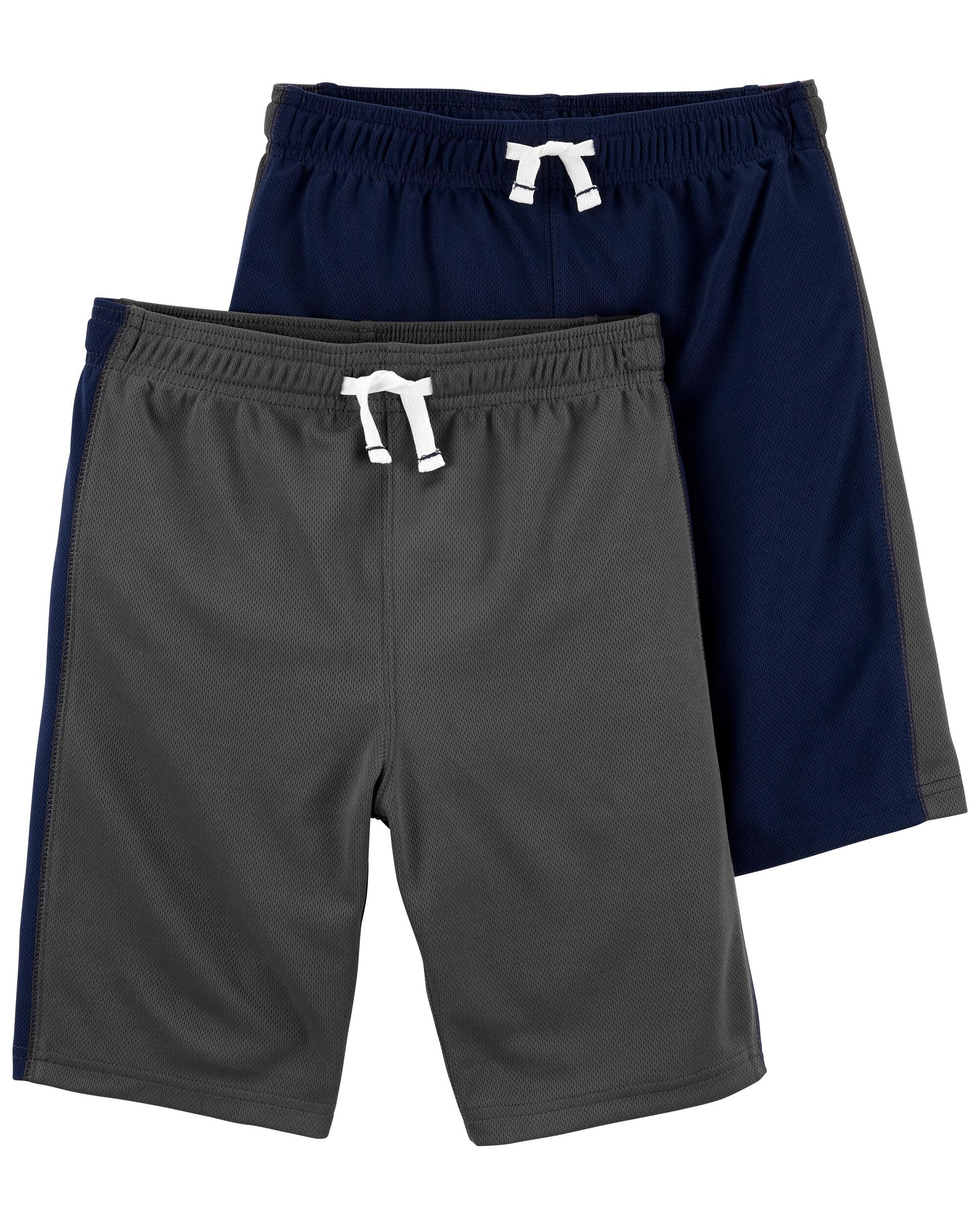 NWT Oshkosh Boy Camo Active Shorts Varies shade of gray 4,5,6,7,10/12