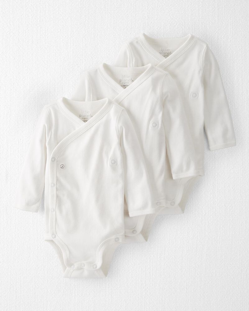Details about  / Girl/'s Rib Knit Short Sleeve All-in-One Bodysuit Snap Closure 3-Pack Pastels Lrg