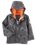 Osh Kosh Boys Toddler Perfect Rainjacket Rainslicker Raincoat